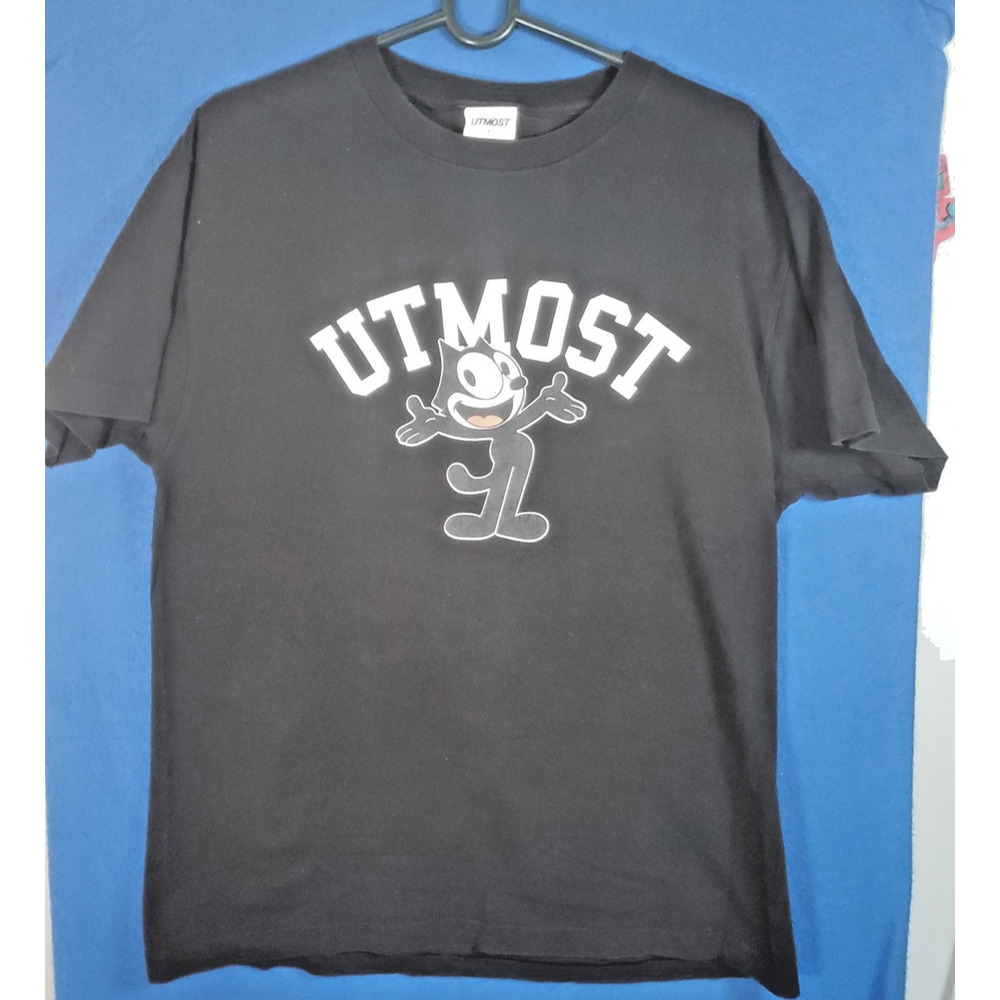 Felix the Cat UTMOST Black T-Shirt Men's Size Large